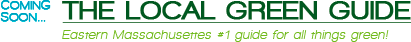Coming Soon - The Local Green Guide